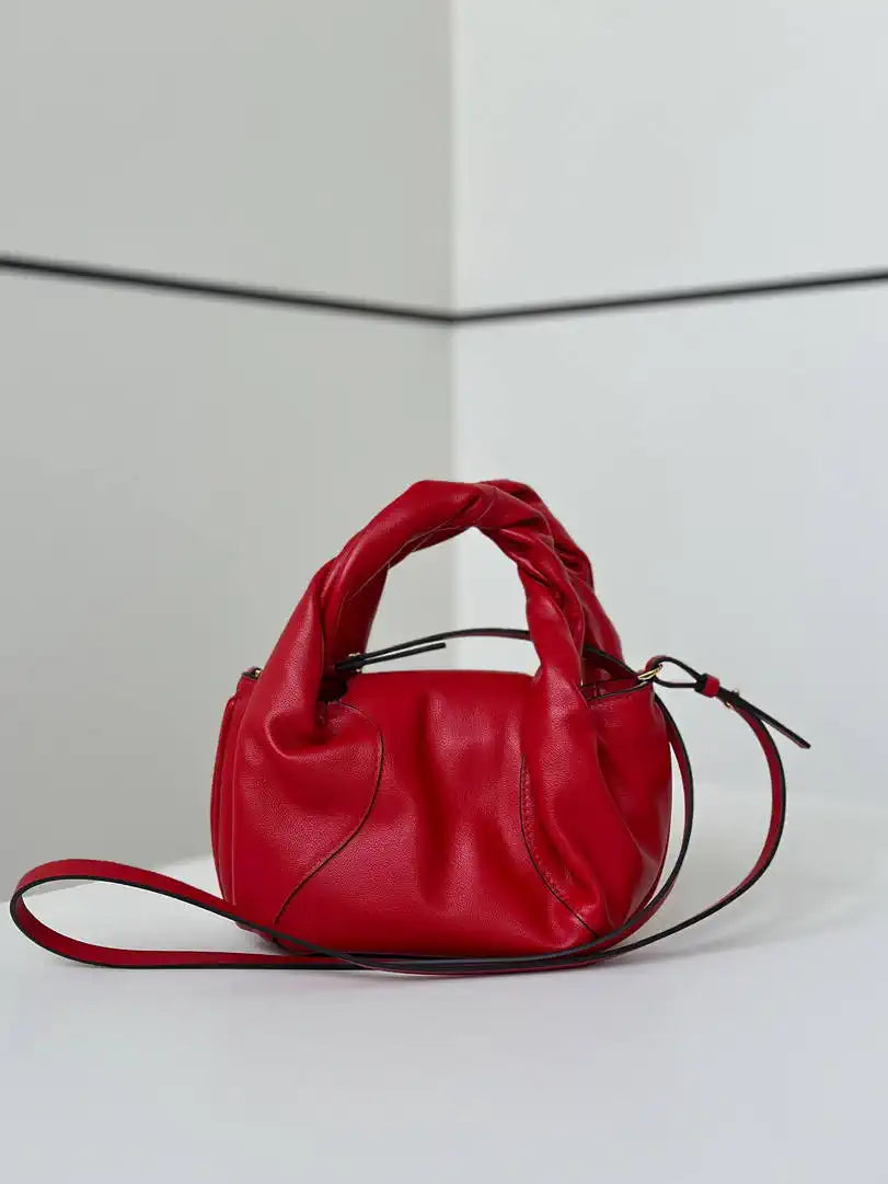 Fendi 8BS110 Fendi Spy Mini Red leather mini-bag