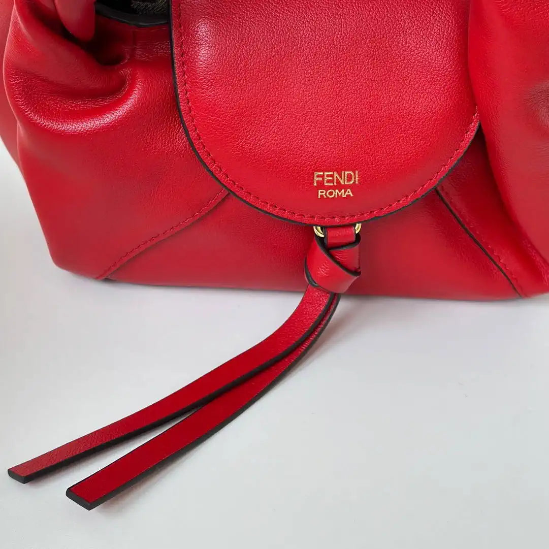 Fendi 8BS110 Fendi Spy Mini Red leather mini-bag