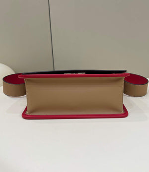 Fendi 8BT284 Kan I F Leather Bag Apricot Red - Default Title - View 3