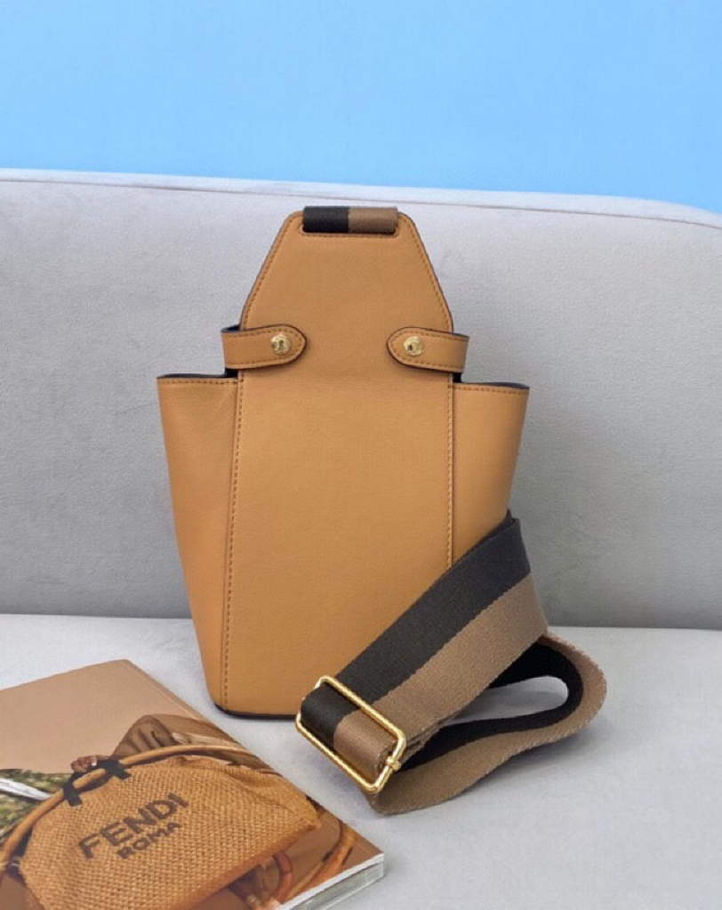 Fendi 8BZ047 Guitar 8301 Shoulder bag Apricot - Default Title - View 2