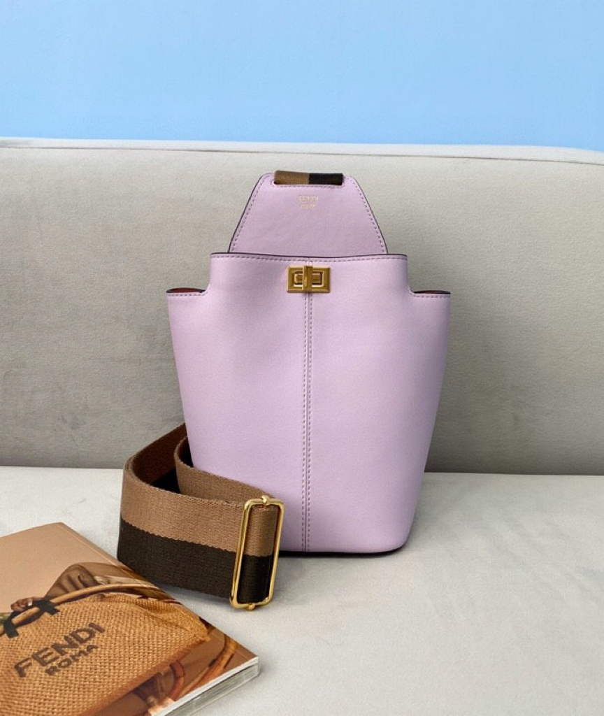 Fendi 8BZ047 Guitar 8301 Shoulder bag Purple - Default Title - View 1