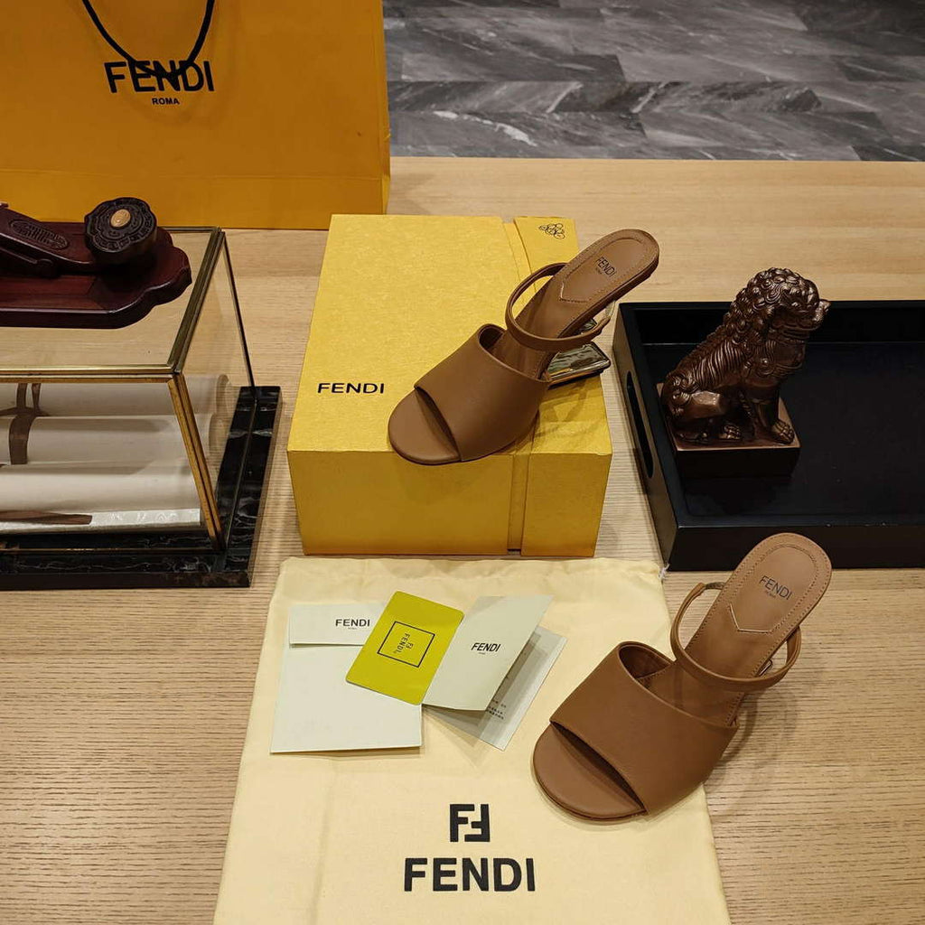 Fendi 8R8212 Women's High-heeled Sandals F88357