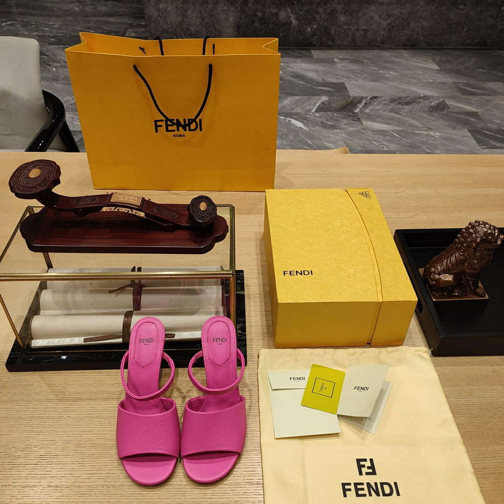 Fendi 8R8212 Women's High-heeled Sandals F88358