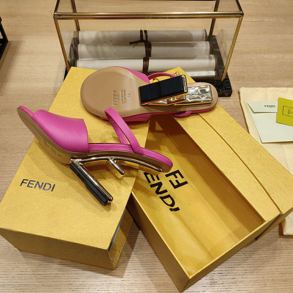 Fendi 8R8212 Women's High-heeled Sandals F88358