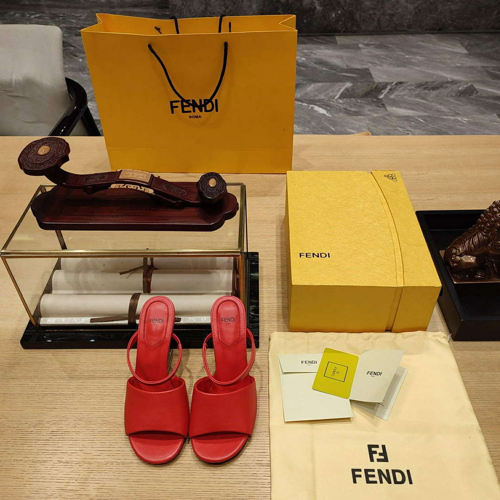 Fendi 8R8212 Women's High-heeled Sandals F88359
