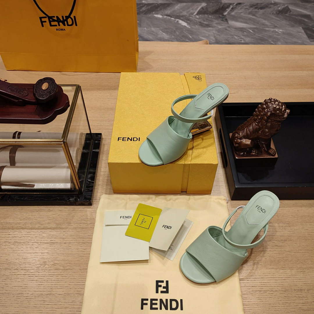 Fendi 8R8212 Women's High-heeled Sandals F88360