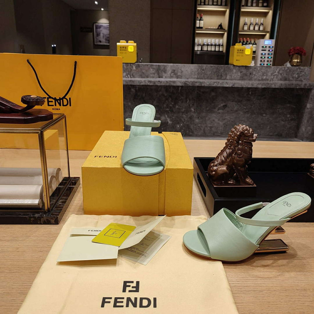 Fendi 8R8212 Women's High-heeled Sandals F88360