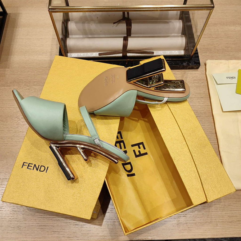 Fendi 8R8212 Women's High-heeled Sandals F88360