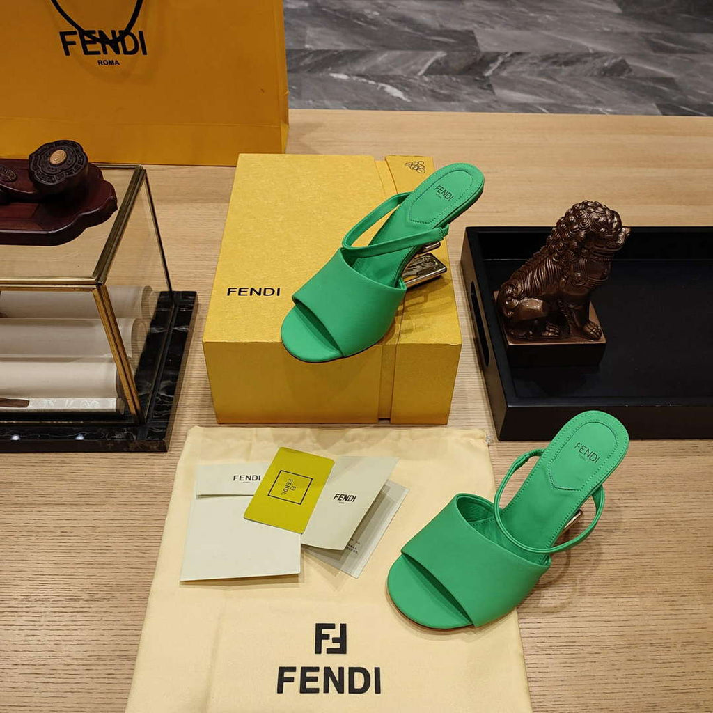 Fendi 8R8212 Women's High-heeled Sandals F88361