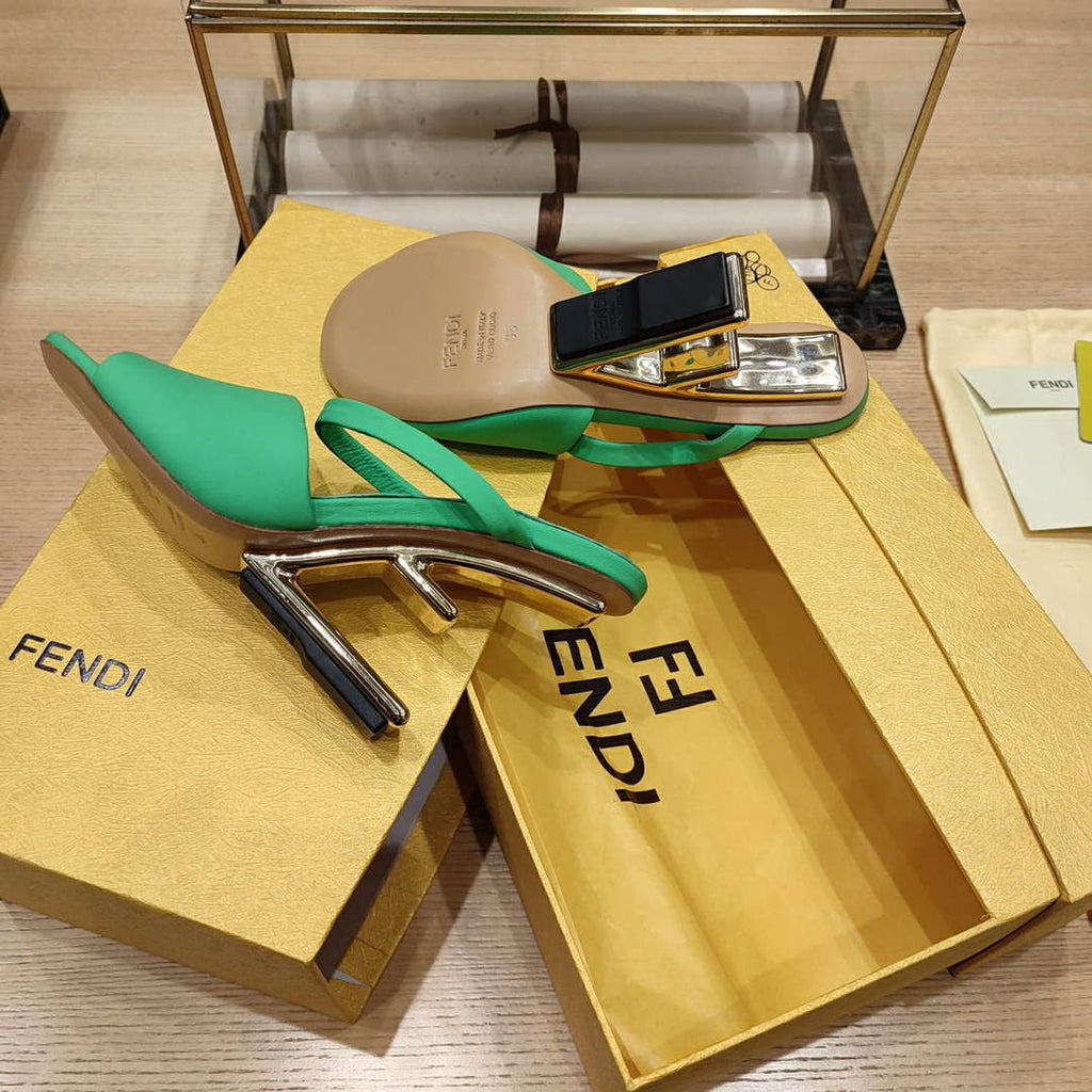 Fendi 8R8212 Women's High-heeled Sandals F88361