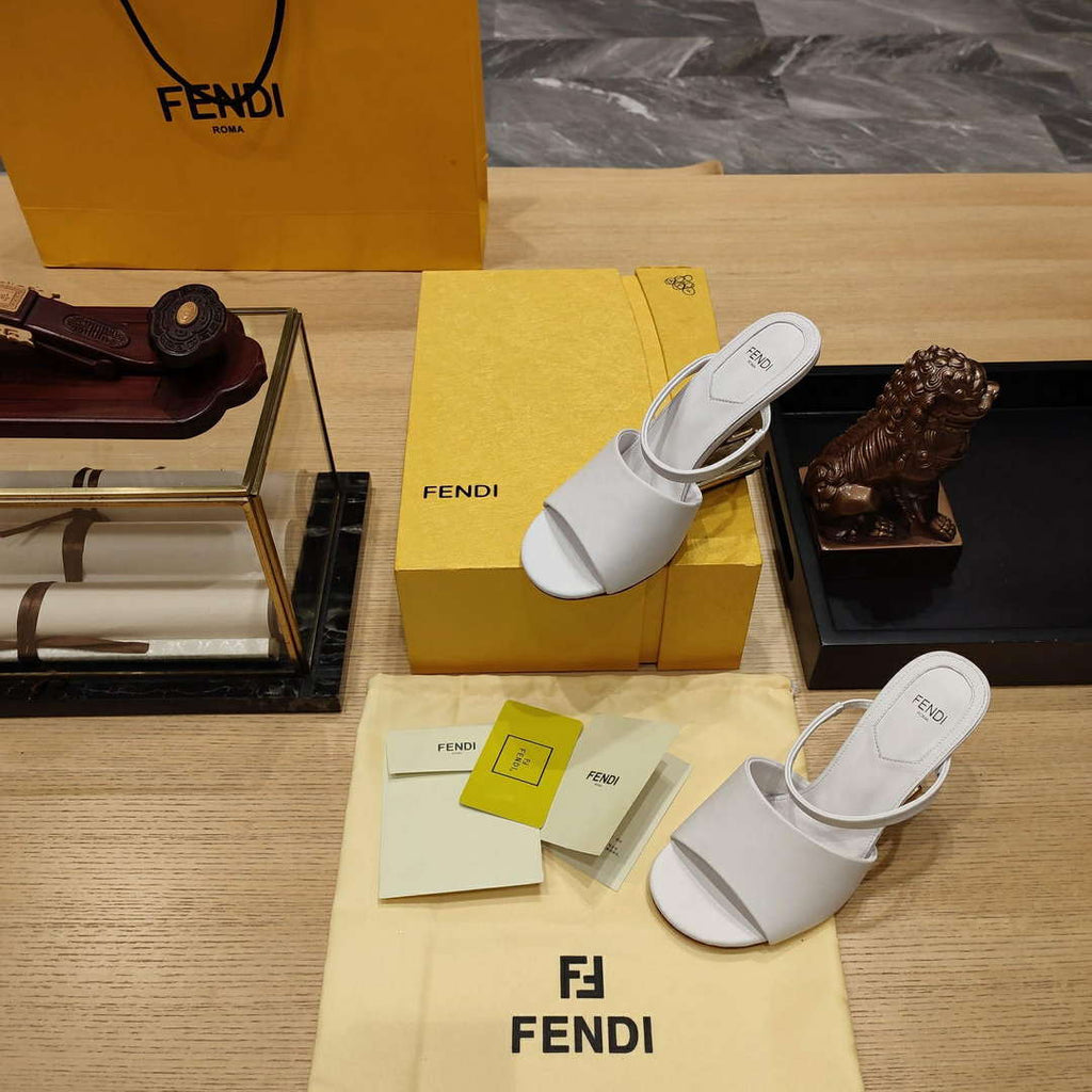 Fendi 8R8212 Women's High-heeled Sandals F88362