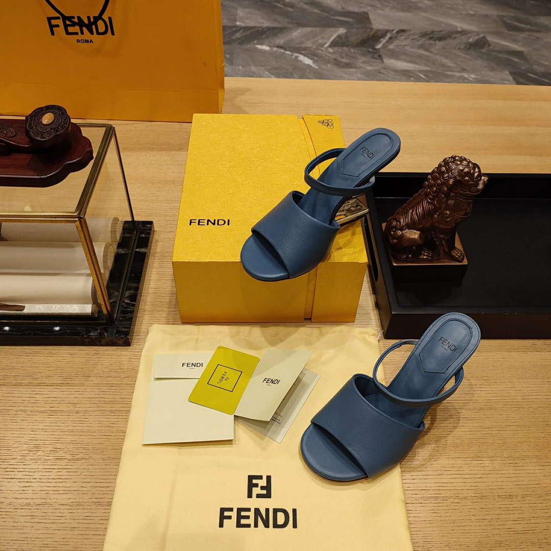Fendi 8R8212 Women's High-heeled Sandals F88364