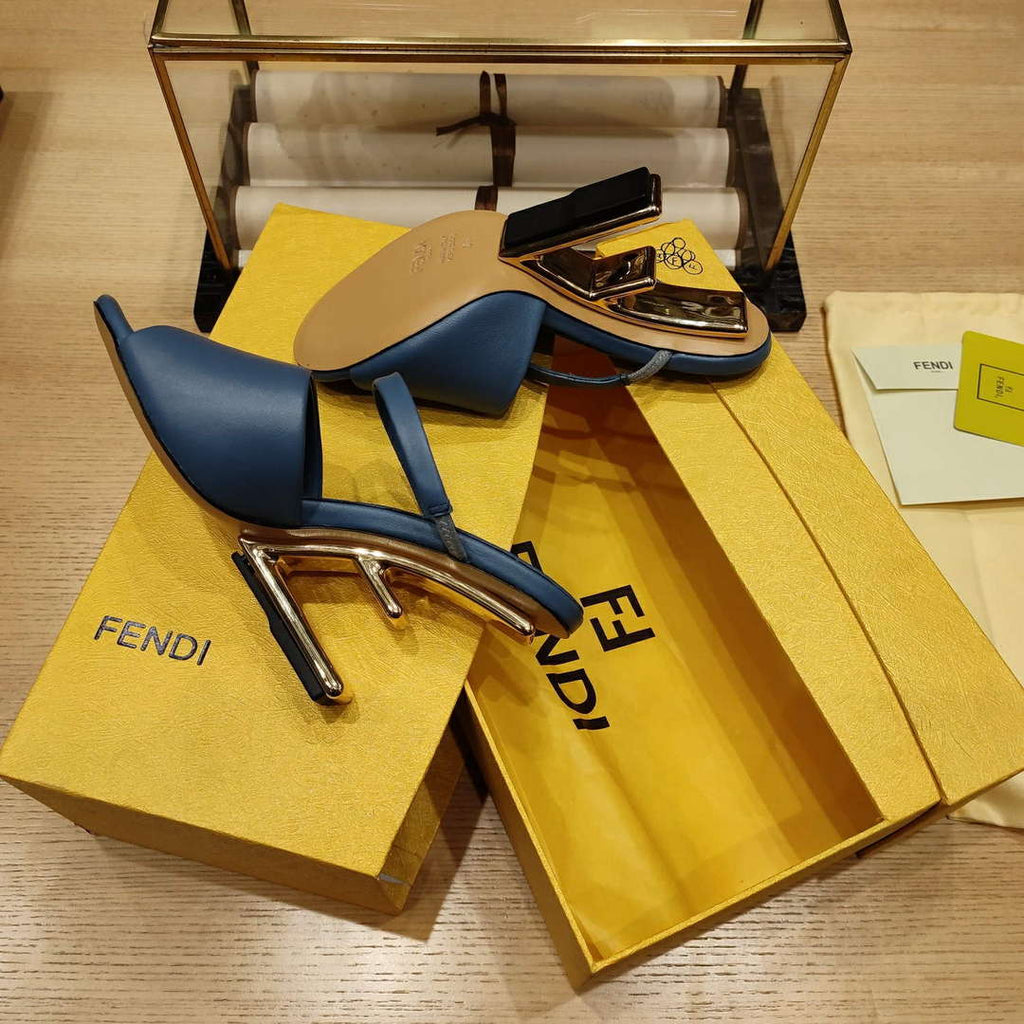 Fendi 8R8212 Women's High-heeled Sandals F88364
