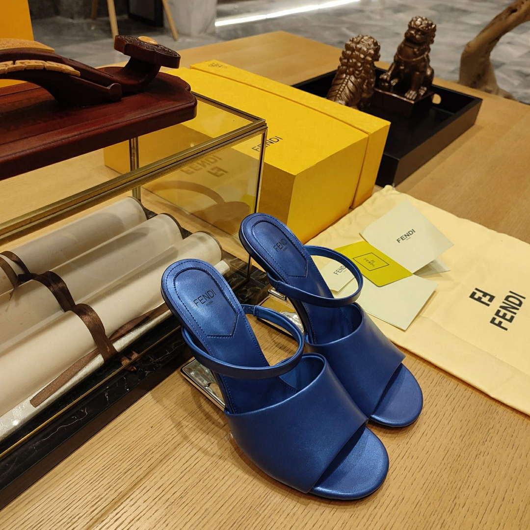 Fendi 8R8212 Women's High-heeled Sandals F88365