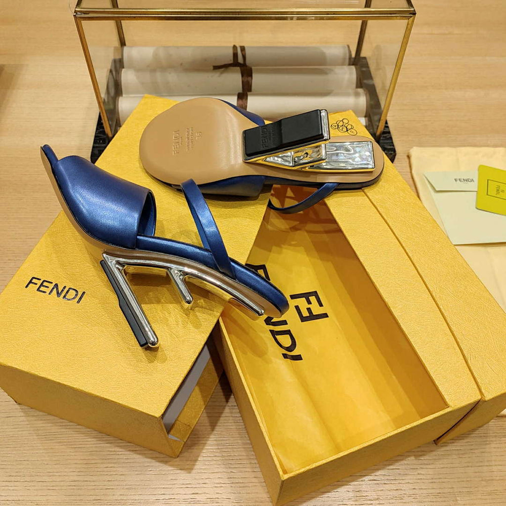 Fendi 8R8212 Women's High-heeled Sandals F88365