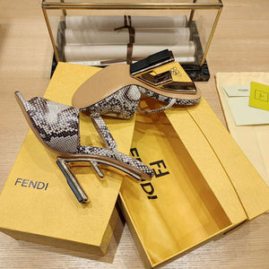 Fendi 8R8212 Women's High-heeled Sandals F88366 - 35 - View 9