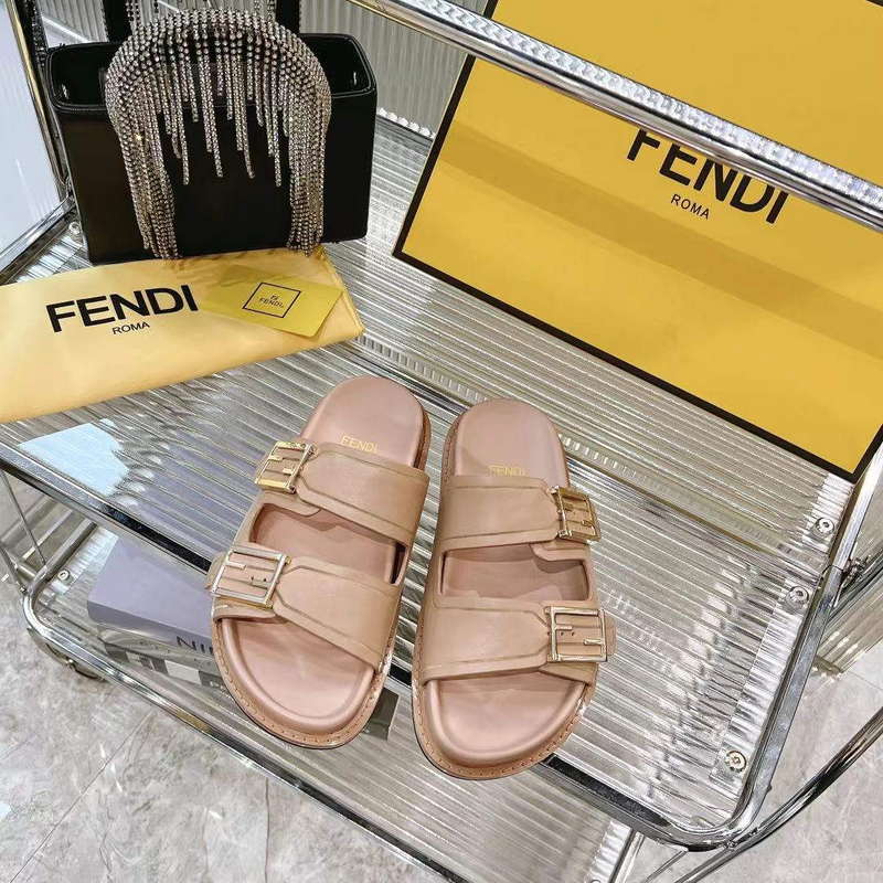 Fendi 8X8326 Women's Men's Feel Slides F88351