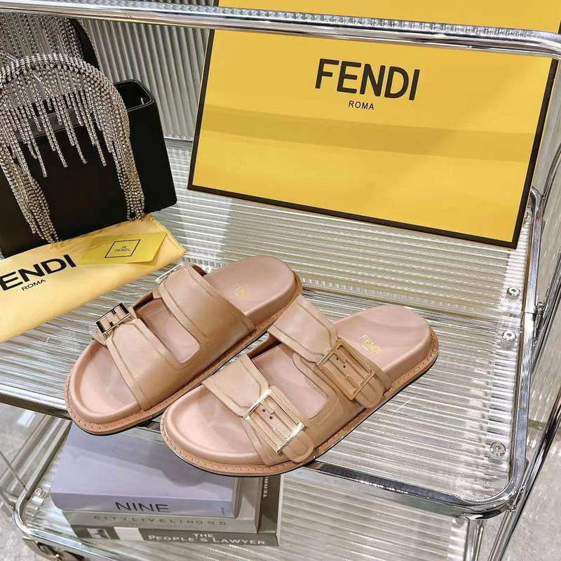Fendi 8X8326 Women's Men's Feel Slides F88351