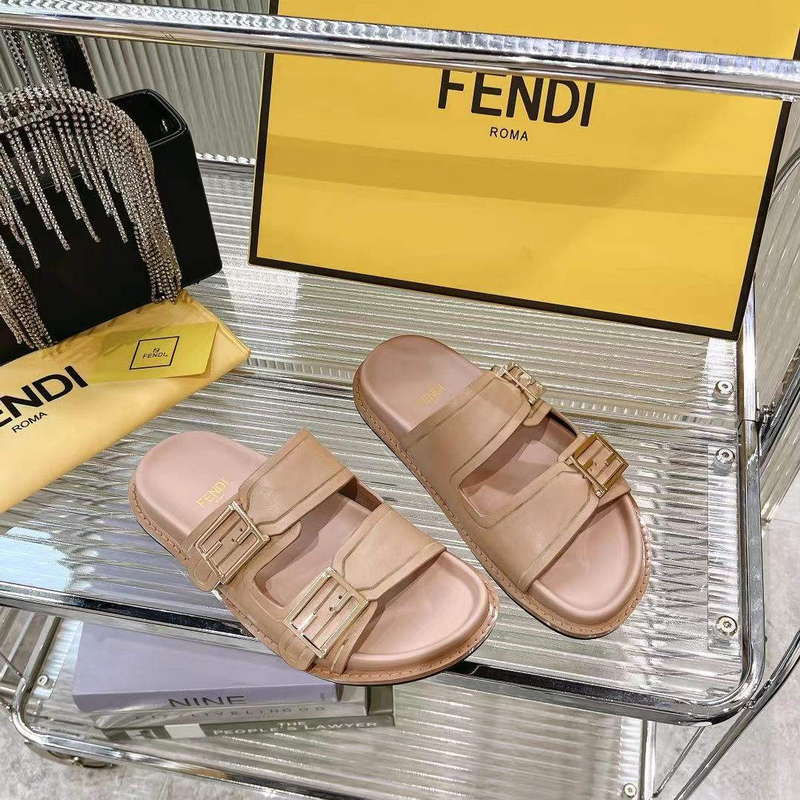 Fendi 8X8326 Women's Men's Feel Slides F88351