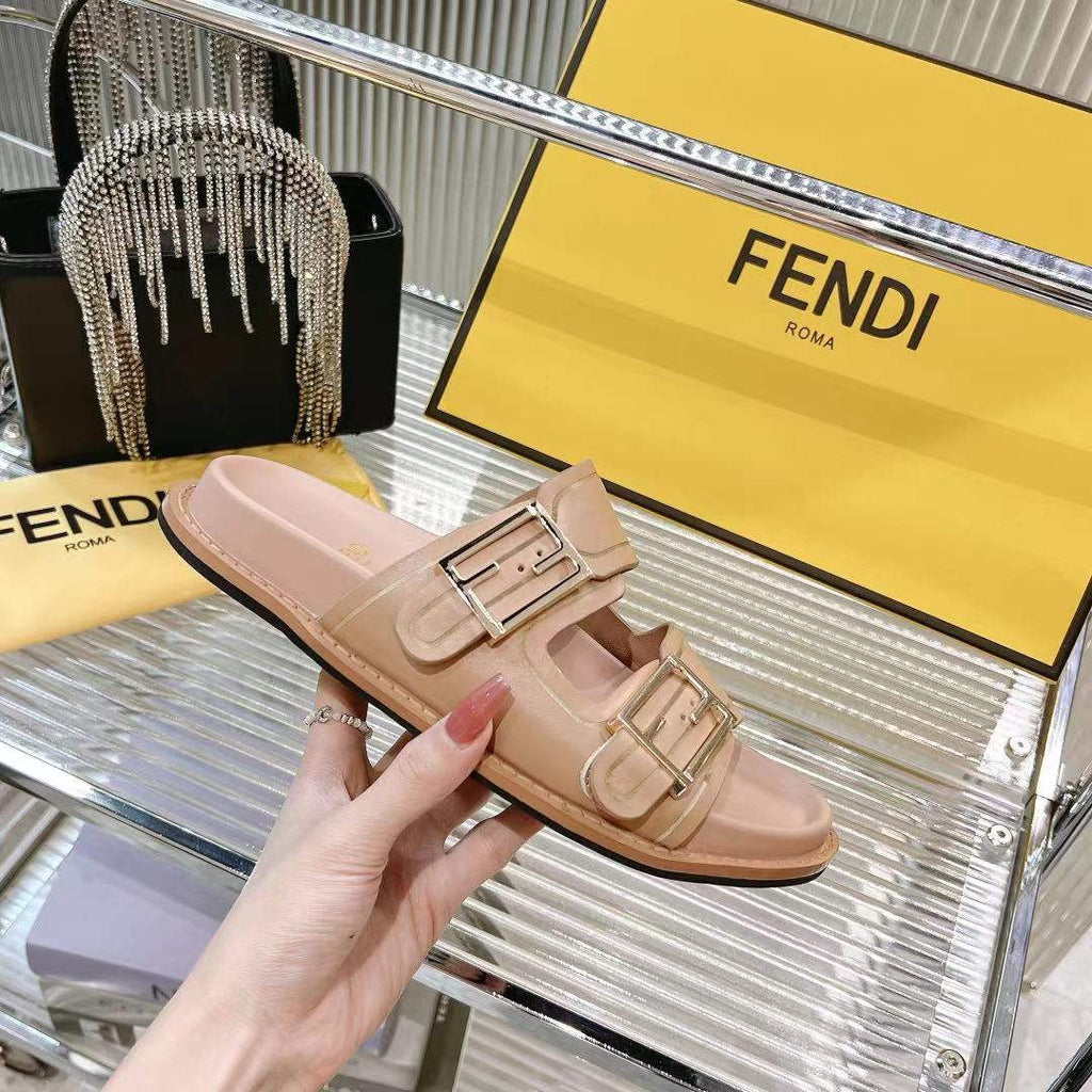 Fendi 8X8326 Women's Men's Feel Slides F88351