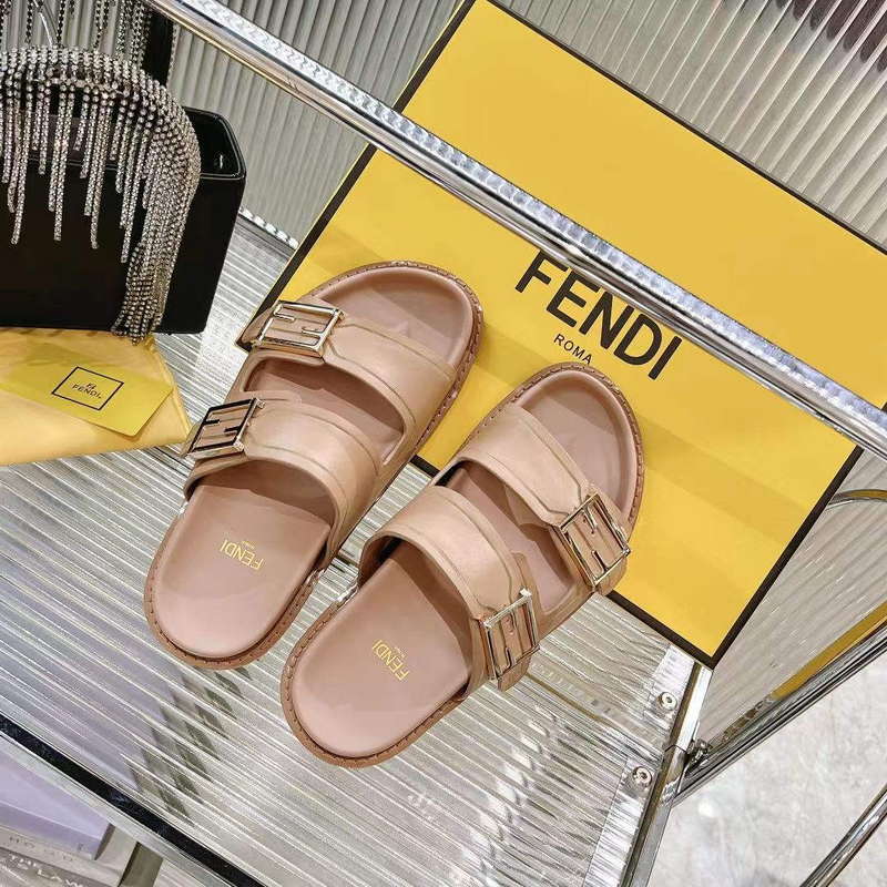 Fendi 8X8326 Women's Men's Feel Slides F88351