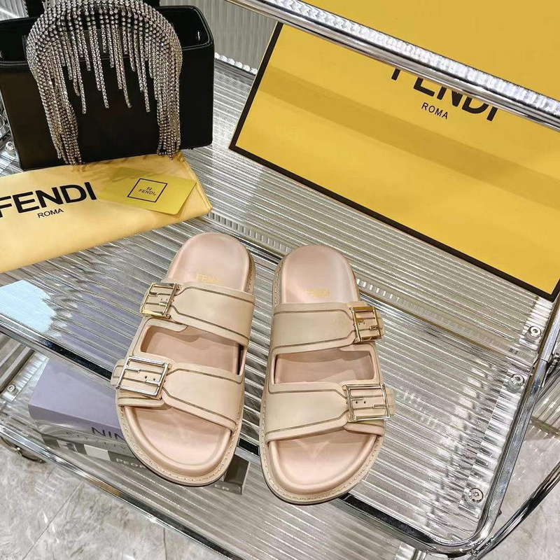 Fendi 8X8326 Women's Men's Feel Slides F88352