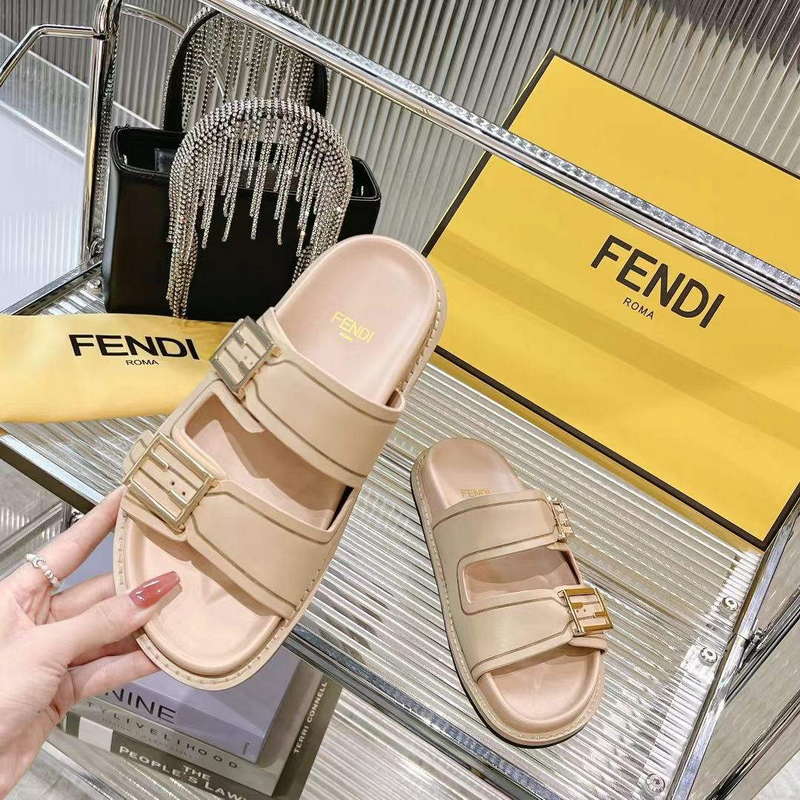 Fendi 8X8326 Women's Men's Feel Slides F88352