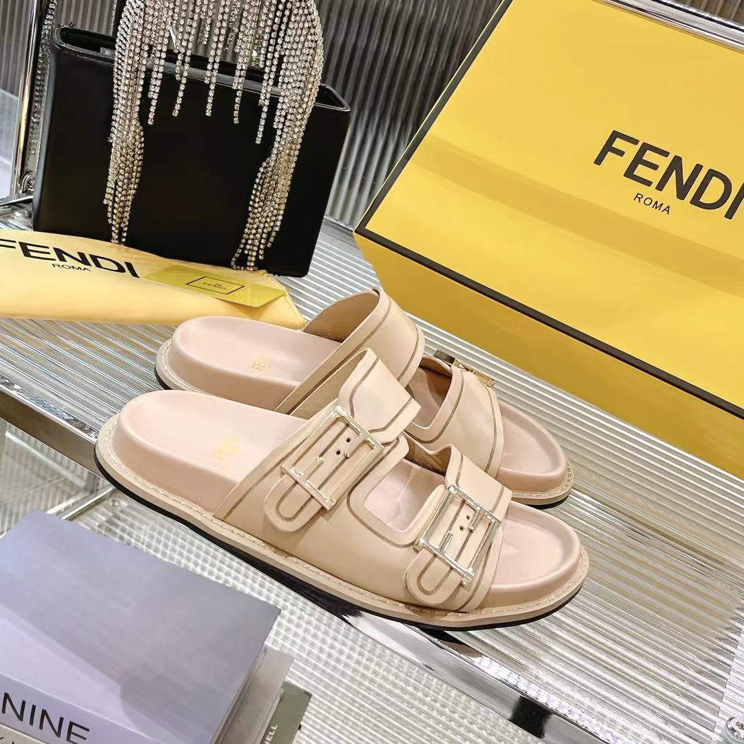 Fendi 8X8326 Women's Men's Feel Slides F88352