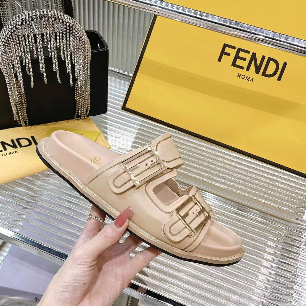 Fendi 8X8326 Women's Men's Feel Slides F88352