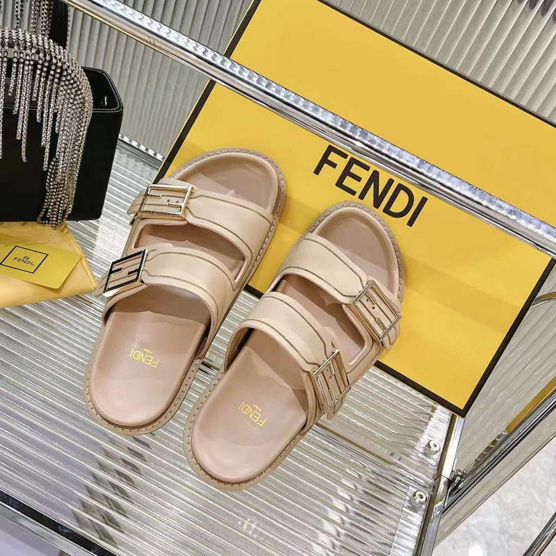 Fendi 8X8326 Women's Men's Feel Slides F88352