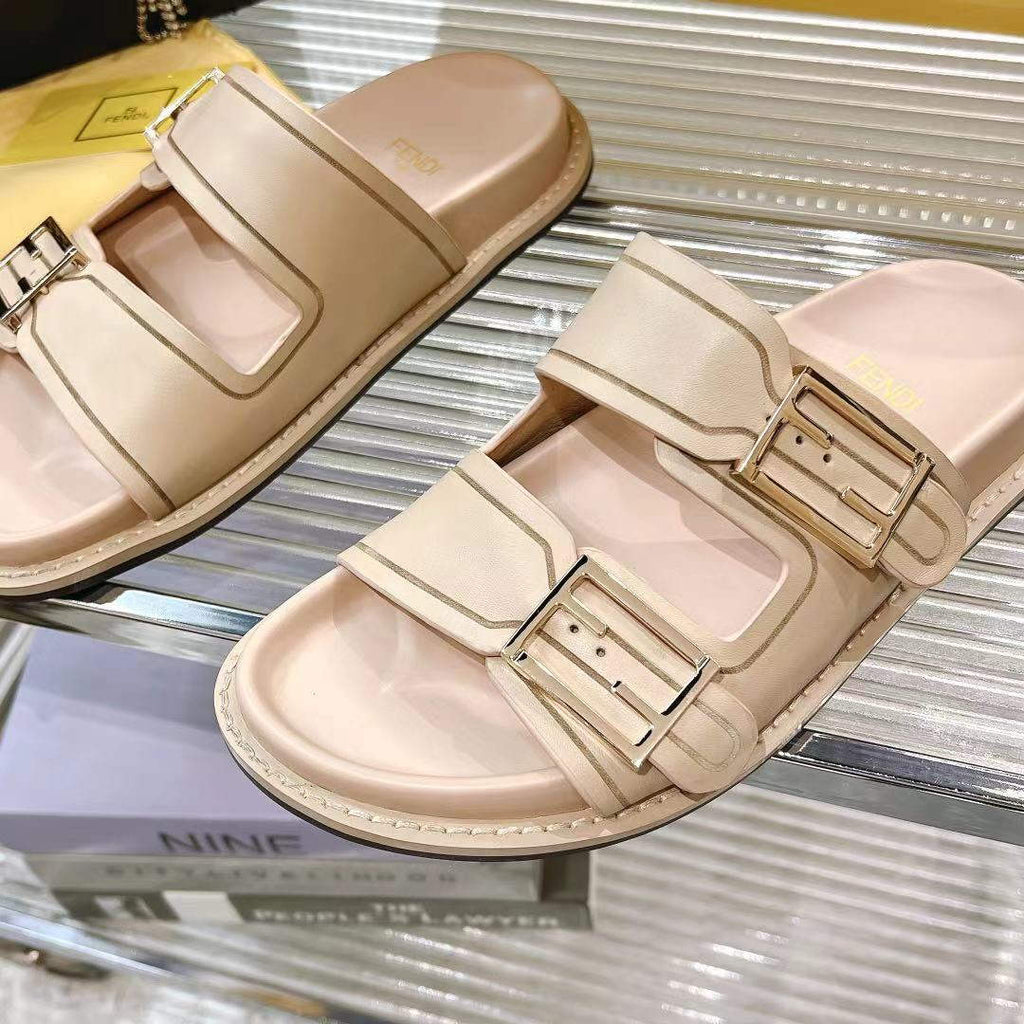 Fendi 8X8326 Women's Men's Feel Slides F88352