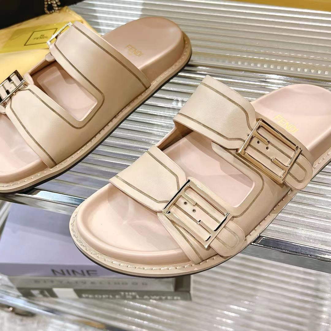 Fendi 8X8326 Women's Men's Feel Slides F88352