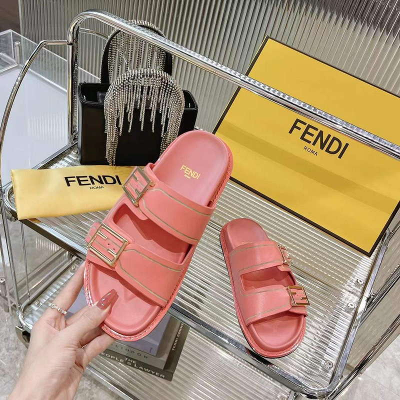 Fendi 8X8326 Women's Men's Feel Slides F88353