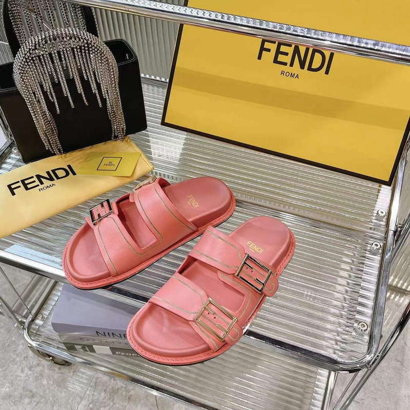 Fendi 8X8326 Women's Men's Feel Slides F88353