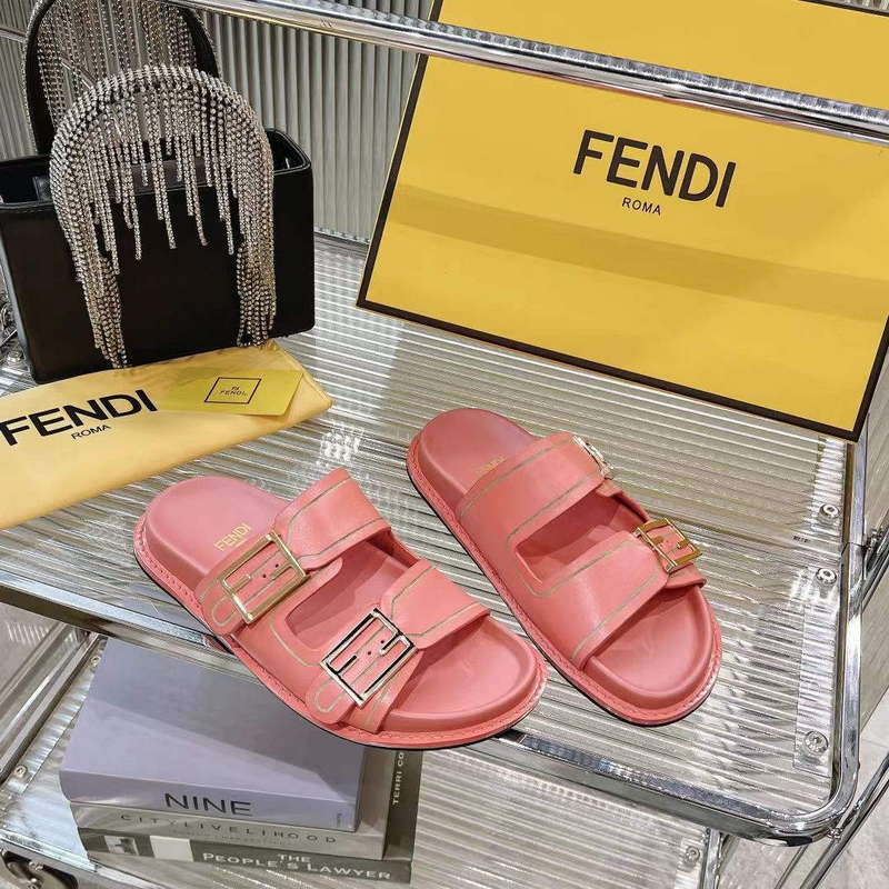 Fendi 8X8326 Women's Men's Feel Slides F88353