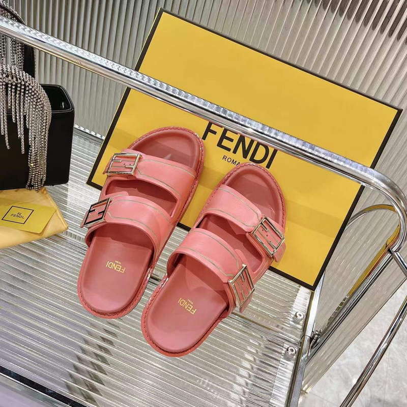 Fendi 8X8326 Women's Men's Feel Slides F88353