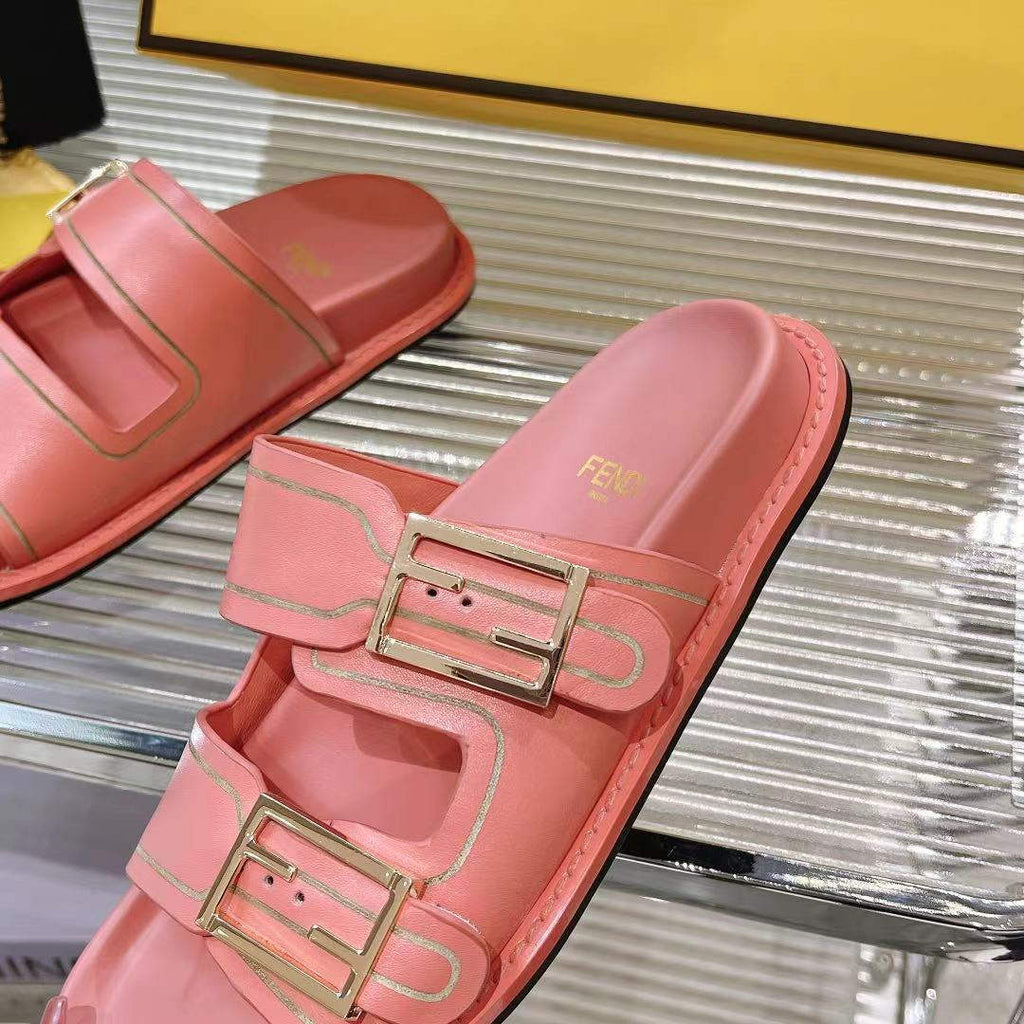 Fendi 8X8326 Women's Men's Feel Slides F88353