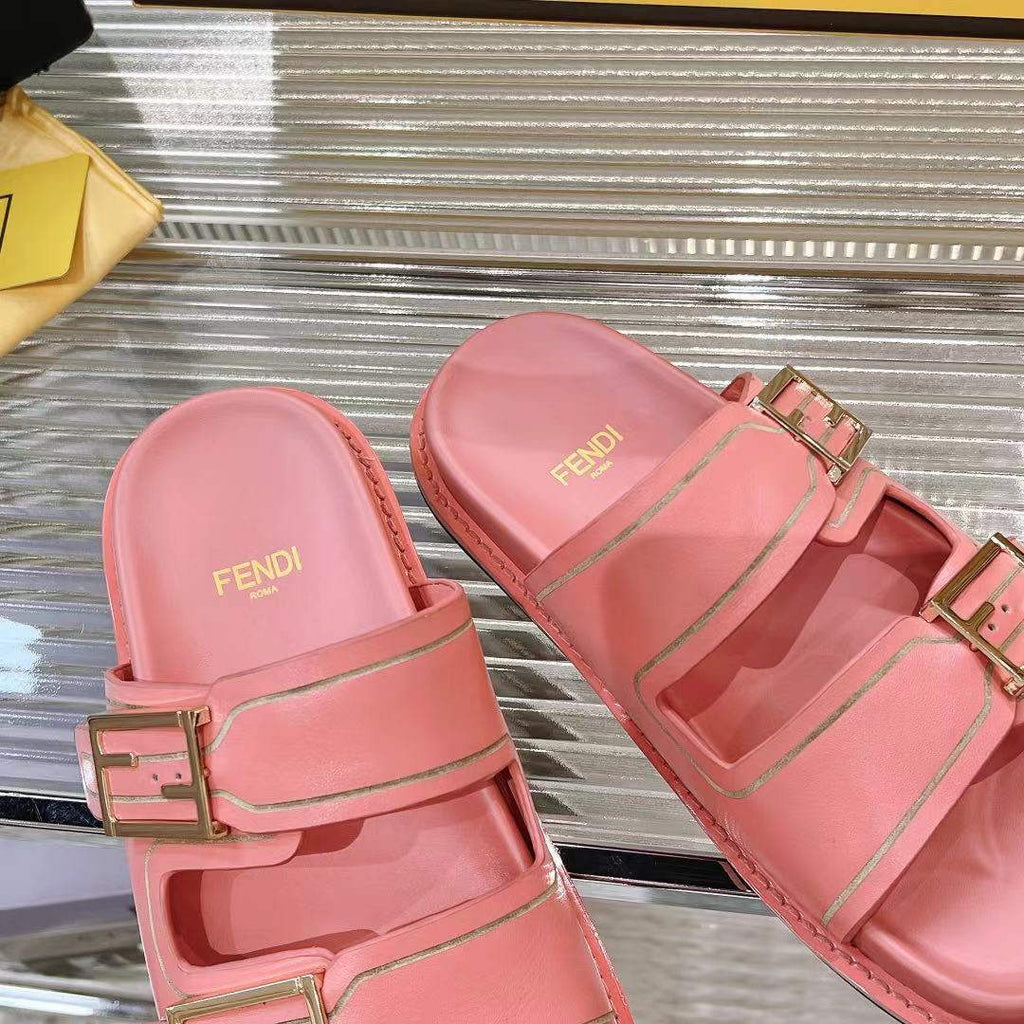 Fendi 8X8326 Women's Men's Feel Slides F88353
