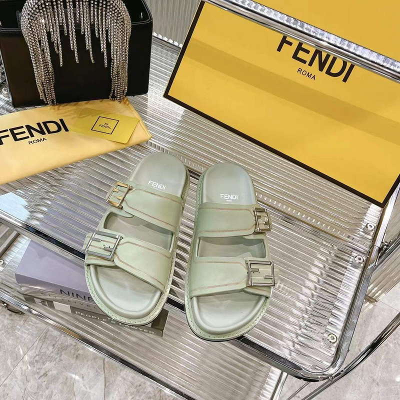 Fendi 8X8326 Women's Men's Feel Slides F88354