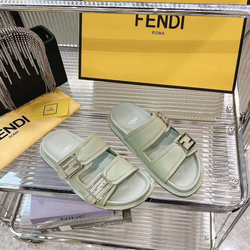 Fendi 8X8326 Women's Men's Feel Slides F88354