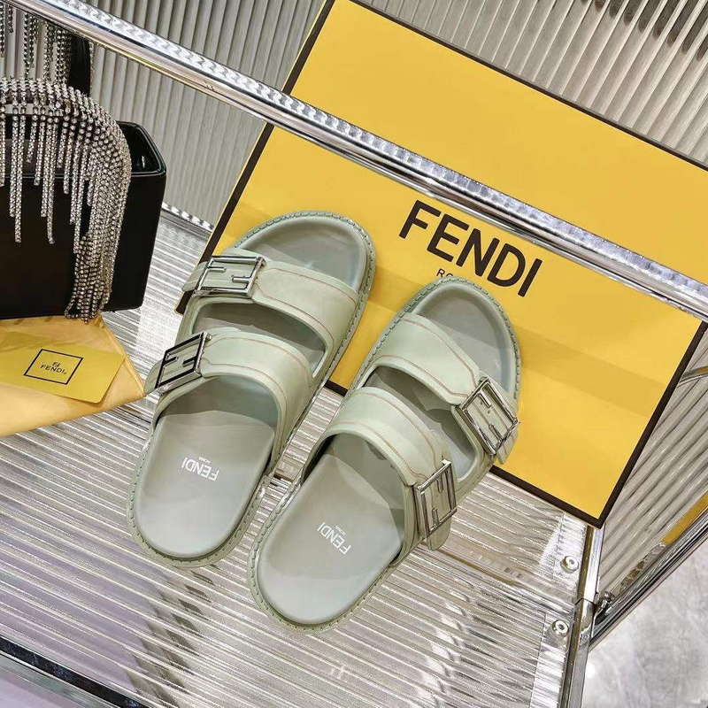 Fendi 8X8326 Women's Men's Feel Slides F88354