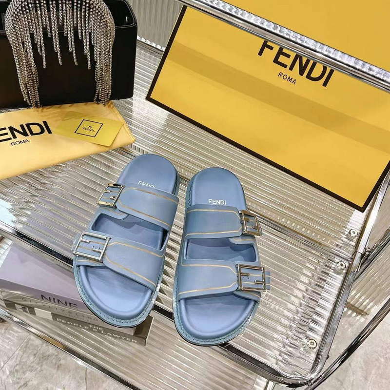 Fendi 8X8326 Women's Men's Feel Slides F88355