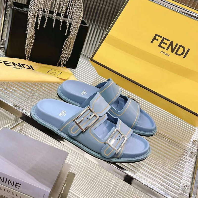 Fendi 8X8326 Women's Men's Feel Slides F88355