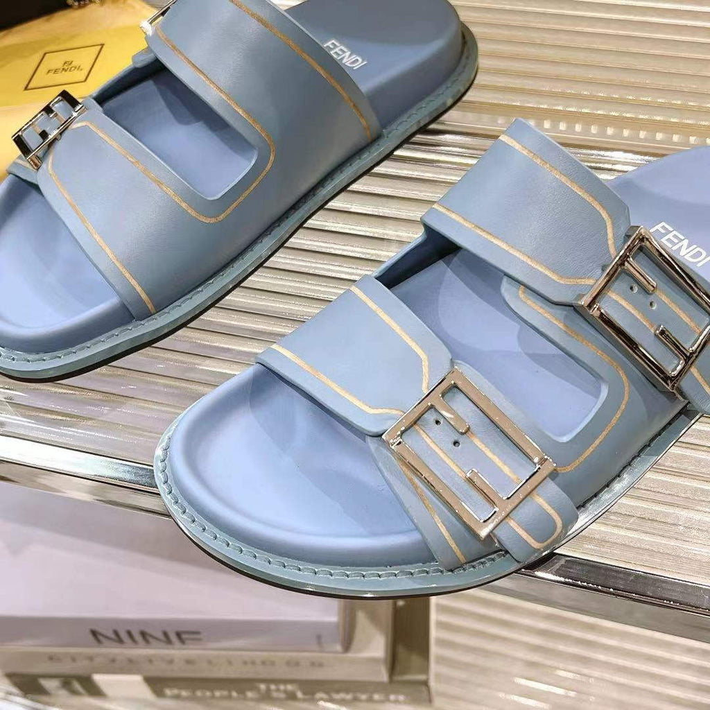 Fendi 8X8326 Women's Men's Feel Slides F88355