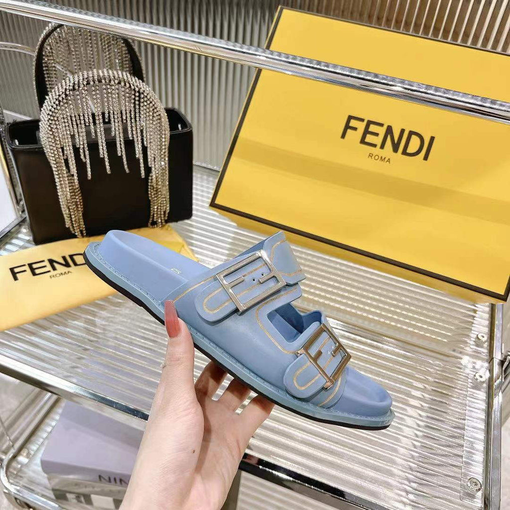 Fendi 8X8326 Women's Men's Feel Slides F88355
