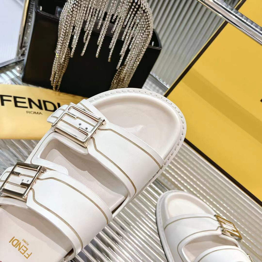 Fendi 8X8326 Women's Men's Feel Slides F88356