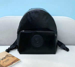 Fendi Backpack Waterproof nylon 2363 FF Black - Default Title - View 1