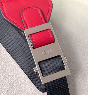 Fendi Backpack Large 2380 FF Black with Red - Default Title - View 6