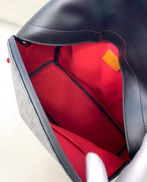 Fendi Backpack Large 2380 FF Black with Red - Default Title - View 9