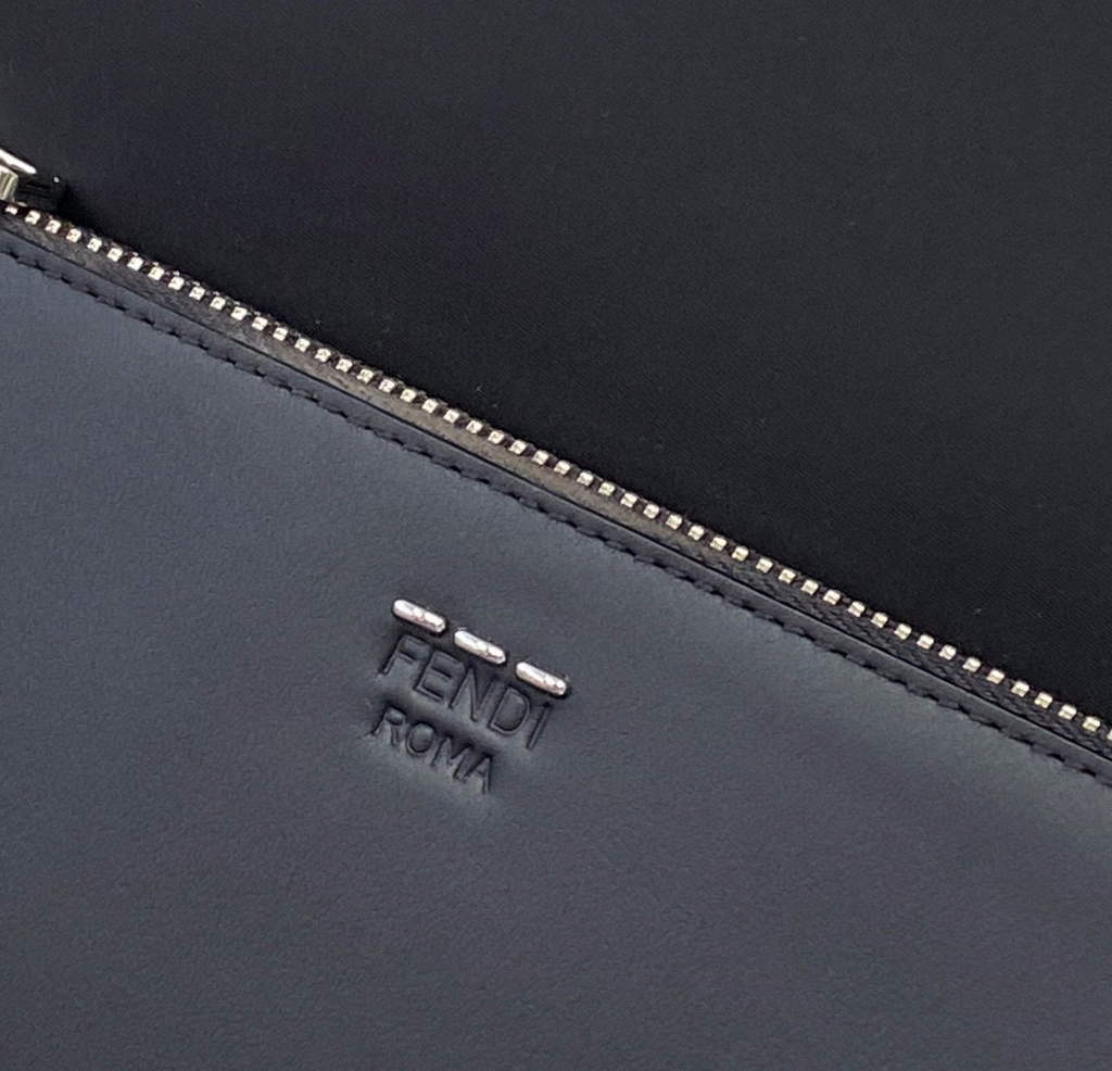Fendi Backpack Waterproof nylon 2250 Black